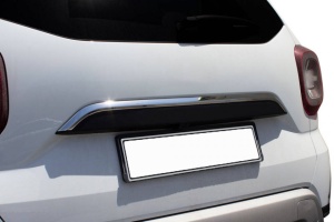 Ornament inox pentru numar compatibil Dacia Duster 2018-> - Img 3