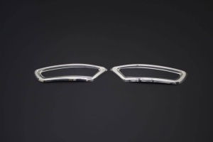 Ornamente inox pentru evacuare compatibile cu VW Passat B8 2015-2019 sedan - Img 2