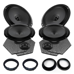 Pachet difuzoare auto Audison Prima dedicat Skoda Rapid 2012-, RMS 100W - Img 1