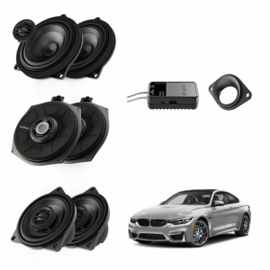 Pachet difuzoare Plug&amp;Play Audison dedicate BMW K4E X4M