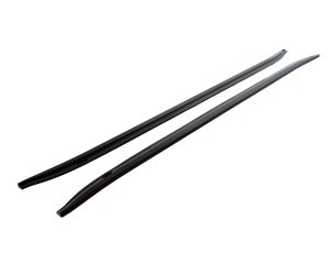 Prelungire praguri laterale compatibile cu BMW Seria 7 F01 2008-2015, culoare negru lucios