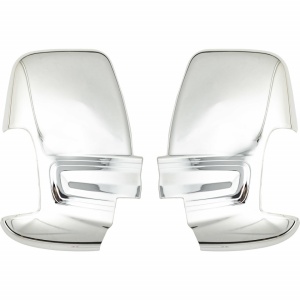 Set 2 capace oglinda cromate FORD TRANSIT 2012->, inox - Img 1
