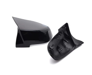 Set 2 Capace Oglinzi BMW X1 F48/F49 2015-2023, M Style Batman, Prindere cu Clipsuri