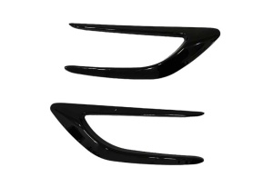 Set 2 Ornamente aripa negru lucios Sport Design