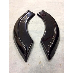 Set 2 ornamente prelungire bara spate Seat Leon 3 III 2012-2020, negru lucios - Img 3