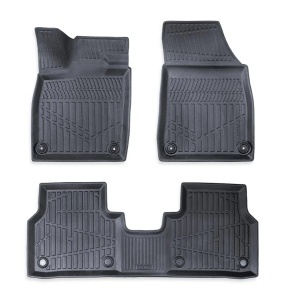 Set covorase auto cauciuc Audi Q4 E-Tron 2021->, forma tavita 3D