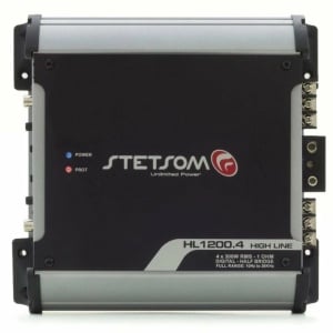 STETSOM HL 1200.4 autós erősítő - 2, 4 csatornás, 1280W - Img 3