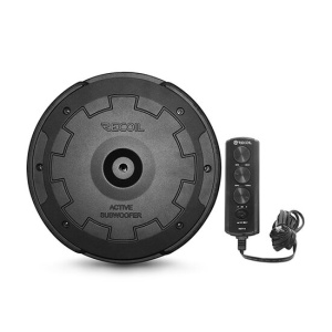 Subwoofer auto amplificat RECOIL RST11, 11" (28CM), 200W RMS, montaj in roata de rezerva, telecomanda inclusa