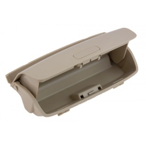 Suport auto pentru ochelari soare compatibil VW Golf 5 2003-, Golf 6 2008-, Jetta 2005-, Passat B6 2005-, Tiguan 2008-, Touran 2003- culoare bej
