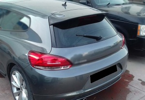 VW Scirocco 2008-2013-as modellhez kompatibilis csomagtartó spoiler, fényes fekete - Img 2