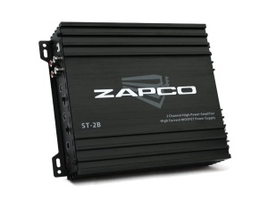 Zapco ST-2B autóerősítő, 2 csatornás, 130W