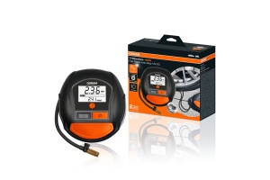 AUTÓKOMPRESSZOR 12V 180 W DIGITÁLIS KIJELZŐVEL, GUMIABRONCS FELFÚJÁS 1000 OSRAM - Img 4