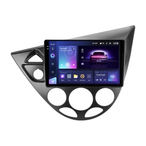 Automata navigáció Teyes CC3 2K Ford Focus 1 1998-2005 4+64GB 9.5" QLED Octa-core 2Ghz, Android 4G Bluetooth 5.1 DSP