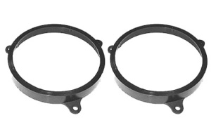 Autós hangszóró adapter gyűrűk Cikkszám 20.491 Toyota Yaris1999-2006 Első 165mm