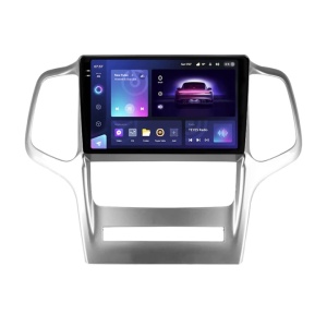 Autós navigáció Teyes CC3 2K Jeep Grand Cherokee 2 2010-2013 4+32GB 9.5" QLED Octa-core 2Ghz Android 4G Bluetooth 5.1 DSP