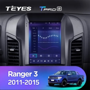 Autós navigáció Teyes típusa Tesla TPRO 2 Ford Ranger 3 2011-2018 3+32GB 9.7" QLED Octa-core 1.8Ghz, Android 4G Bluetooth 5.1 DSP - Img 3
