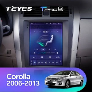 Autós navigáció Teyes típusa Tesla TPRO 2 Toyota Corolla 10 2006-2013 3+32GB 9.7" QLED Octa-core 1.8Ghz, Android 4G Bluetooth 5.1 DSP - Img 3