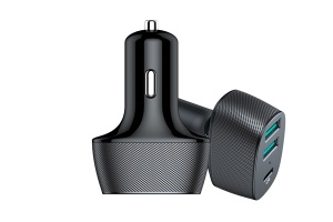 AUTÓS TÖLTŐ 2X USB QC3.0 ÉS 1X USB TYPE-C 42W-TAL - Img 3