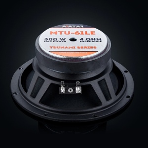 Avatar Tsunami MTU-61LE autós hangszóró komponens szett, 165mm, 150W RMS, 4Ω, 2 db-os hangszóró szett - Img 6