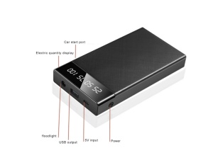 Baterie externa, Starter auto, demaror, incarcator de baterie 1000A, 12V, 10.000mAh - Img 8