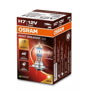 BEC 12V H7 55 W NIGHT BREAKER +220% OSRAM - Img 5