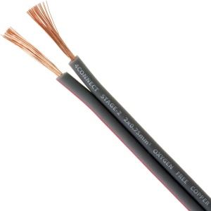 Cablu boxe Four Connect, 4-800239, STAGE 2, ROLA 250 M, 18 AWG / 2x 0.75 mm2, OFC - Metru liniar - Img 2