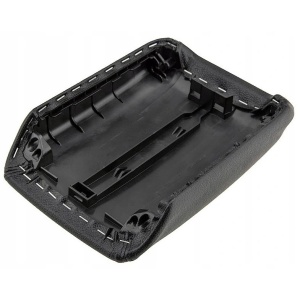 Capac cotiera compatibil cu Audi A4 B8 2008-2015, Audi A5 2010-2017, culoare negru, piele ecologica - Img 2