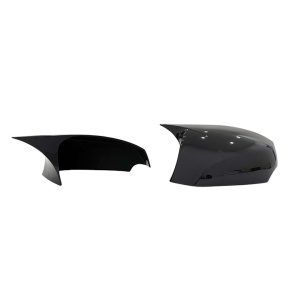 Capace oglinda compatibile cu Megane III 2008-2016, Negru lucios, Batman Style - Img 2