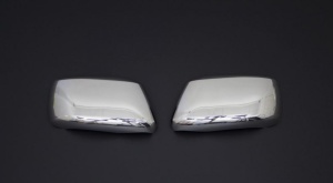 Capace oglinda cromate NISSAN NAVARA 2006-2009, plastic ABS - Img 2
