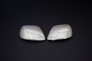 Capace oglinda cromate VW TOUAREG 2007-2011, inox - Img 3