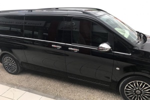 db króm ajtókilincs díszléc készlet, kompatibilis a MERCEDES VITO W447 2015-> modellekkel, érzékelővel - Img 2