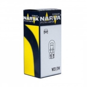 FOGLALAT NÉLKÜLI IZZÓ 12V W21/5W W3X16Q KÉSZLET 10 DB-OS NARVA