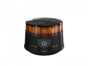 Girofar LED, prindere cu magnet, 14W, 12-24 V, cu acumulator, buton on-off, E-Mark