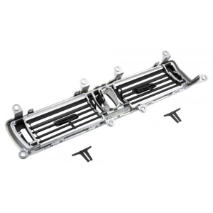 Grila ventilatie centrala compatibil BMW Seria 5GT F07 2009-2015, culoare crom negru - Img 4