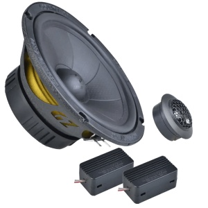 Ground Zero GZIC 165.2 – 165 mm-es 2-utas autós hangszórórendszer, 100 W RMS