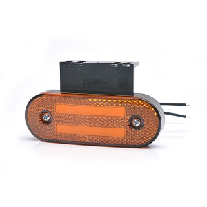 HELYSZÍN LÁMPA LED 1223 W175, 12V-24V, NARANCS SZÍNŰ VOLT - Img 4