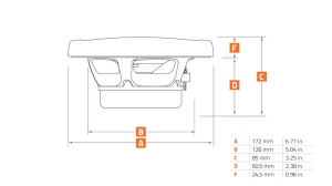 Hertz HEX 6.5 S-LD-G hajó hangszórók, fekete, 2-utas koaxiális szett, 165 mm, 50 W RMS - Img 8