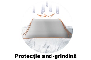 Husa Exterior Prelata auto Anti-Grindina 530X195X155 Cm Mega Drive - Img 6