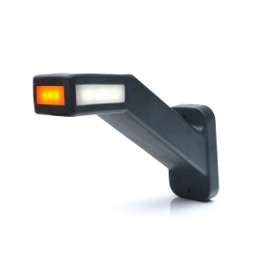LAMPA GABARIT LED CU BRAT 1171P W168.4, 12V-24V, POZITIE ALB / ROSU / PORTOCALIU DREAPTA WAS - Img 2