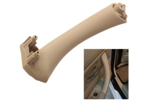 Maner plastic interior Bej stanga fata sau spate compatibil BMW seria 3 E90 E91 2004-2012 - Img 3