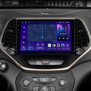 Navigatie Auto MOSS M2 Jeep Cherokee 5 2015-2018 4+32GB 10" IPS Octa-core 1.6Ghz, Android 4G Bluetooth 5.1 DSP - Img 2