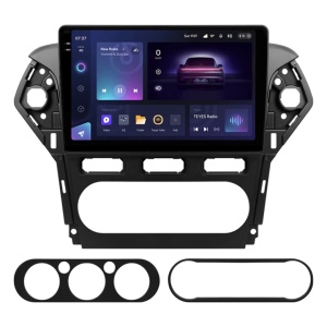 Navigatie Auto Teyes CC3 2K Ford Mondeo 3 2007-2014 4+64GB 10.36" QLED Octa-core 2Ghz Android 4G Bluetooth 5.1 DSP