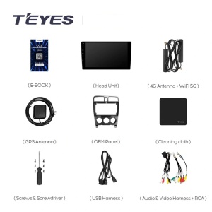 Navigatie Auto Teyes CC4 Subaru Forester 2 2002-2008 6+128GB 9.5" QLED Octa-core 2.7Ghz, Android 4G Bluetooth 5.1 DSP - Img 2