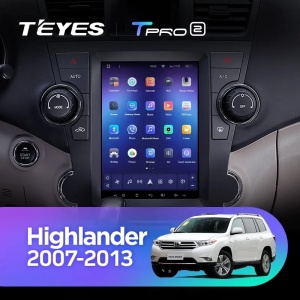 Navigatie Auto Teyes Tip Tesla TPRO 2 Toyota Highlander 2 2007-2013 3+32GB 9.7" QLED Octa-core 1.8Ghz, Android 4G Bluetooth 5.1 DSP - Img 2