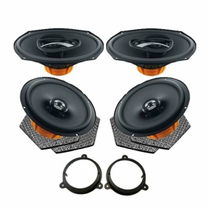 Pachet difuzoare auto Hertz Dieci dedicat Nissan Navara 2015-, RMS 90W