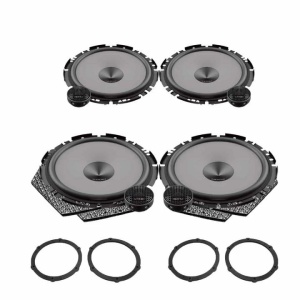 Pachet difuzoare auto Hertz Uno dedicat Peugeot 5008 2009-2017, RMS 70W