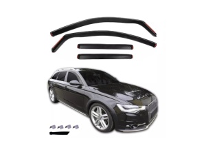 Paravanturi auto compatibile cu Audi A6 C7 Break Combi, 2011-2018, fata-spate - Img 3