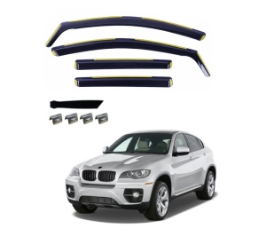 Paravanturi auto compatibile cu BMW X6 E71 E72 2009-2014, fata spate - Img 5