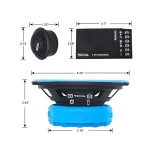 REM525 DIFUZOARE COMPONENTE RECOIL DE 13CM, 50W RMS - Img 2
