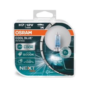 SET 2 BECURI 12V H7 55 W COOL BLUE INTENSE NextGen OSRAM - Img 2
